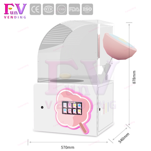 Shopping Mall Mini <strong>Cotton</strong> <strong>Candy</strong> Vending <strong>Machine</strong> Electric Intelligent Maintenance Cost - Product Image 3