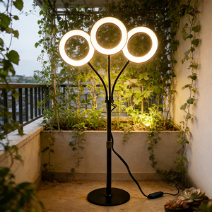 Lampe LED USB Mini Clip Rotative à 360° Longue Durée pour Aquarium, Lampe de Croissance pour Plantes, Style Anneau d'Ange - Product Image 2