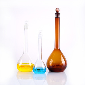 Frasco Volumétrico Tianbo de 500 ml, Grado A, Botella de Laboratorio de Vidrio de Borosilicato de Alta Calidad - Product Image 1