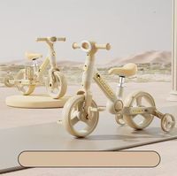 Nuovo Modello 2025 Triciclo Ecologico 3-in-1 per Bambini, Bicicletta Senza Pedali con Ammortizzatore e Imbracatura a 3 Punti per Bambini da 1-3 Anni