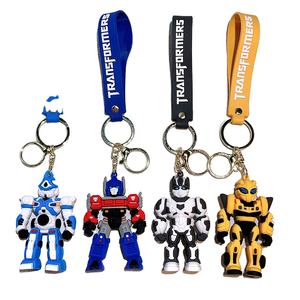 Porte-clés de voiture en forme de poupée 3D <span class=keywords><strong>Optimus</strong></span> <span class=keywords><strong>Prime</strong></span> Wasp, <span class=keywords><strong>Transformers</strong></span> classiques, vente en gros sur le marché nocturne - Product Image 1