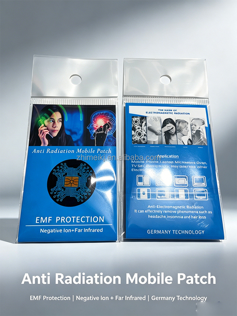 Anti Radiation PVC Mobile Patch Portable EMF Shield Sticker for Cell Phone Laptop-EST Brand Stock Available
