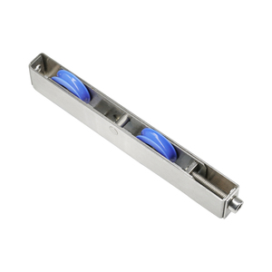 Polea de rueda de rodillo de ventana de puerta corredera ajustable de acero inoxidable pesado con rodamiento para ventana de puerta de aluminio automática - Product Image 2