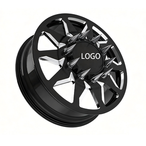 ล้อแม็กซ์ JTX Forged <span class=keywords><strong>JEFE</strong></span> Dually Custom Forged Alloy ขนาด 22-30 นิ้ว 10x285 สำหรับรถเชฟโรเลต ซิลเวอราโด 3500HD และ GMC เซียร์รา 3500HD 4x4 - Product Image 5