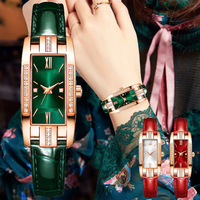 Jam Tangan Wanita Mewah Berlian Laris 2026, Mesin Quartz, Casing Alloy, Jam Tangan Fashion