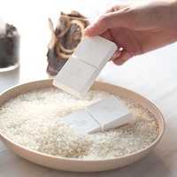 Bloc déshydratant en diatomite, absorbeur d'humidité, garde les aliments frais, cuisine, écologique