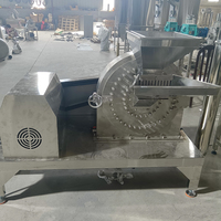 Pulvérisateur ultra-micro motorisé entièrement automatique sans poussière, moulin industriel pour poudre d'assaisonnement, acier inoxydable 304 de haute qualité