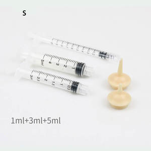 Qualité alimentaire silicone 7 tailles <span class=keywords><strong>chaton</strong></span> nouveau-né alimentation seringue mamelon - Product Image 4