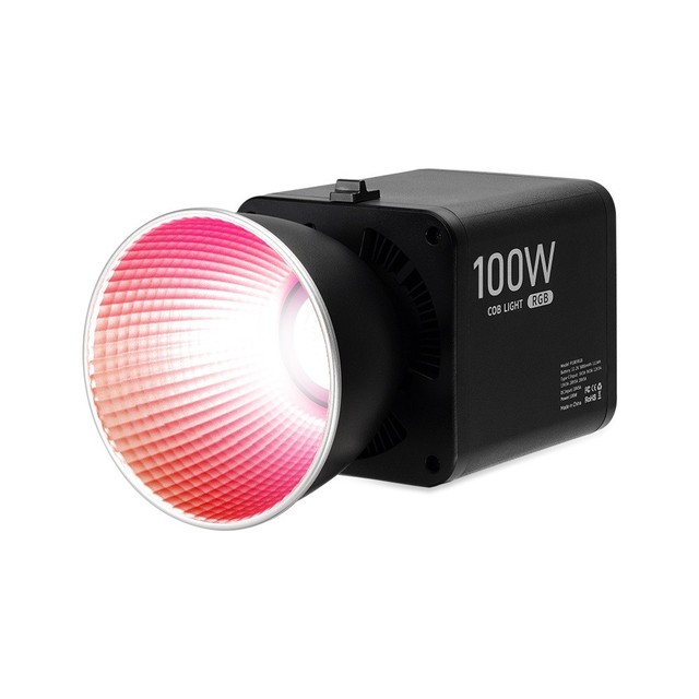Factory Price 100W LED Video Light RGB COB Light Built-in Battery 2700-6500K  Photography LED Light for Video Shooting