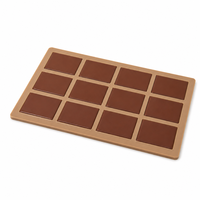 Moule à chocolat de qualité alimentaire personnalisé, OEM et ODM, moule en silicone personnalisable