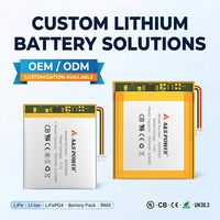 Fabricant OEM/ODM de batteries LiPo au lithium polymère personnalisées pour l'électronique grand public, les appareils médicaux et les dispositifs IoT