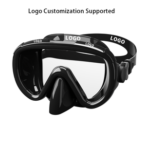 Neue Tauchausrüstung Tauchermaske Silikon Großer Rahmen Gehärtetes Glas oder PC-Linse Taucherbrille Schwimmausrüstung für Erwachsene - Product Image 3