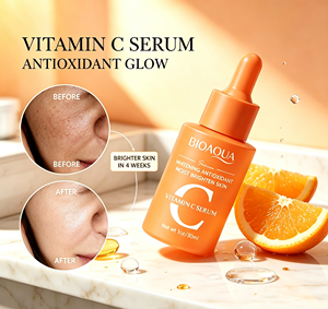 Ensemble de sérums <span class=keywords><strong>pour</strong></span> le visage 3 en 1 VC Rétinol HA Peaux sèches/grasses/mixtes/sensibles Toutes saisons Technologie de micro-absorption Essence anti-âge OEM - Product Image 2