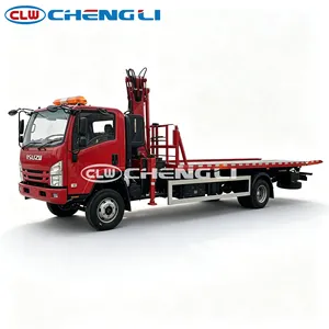 Nouveau prix usine – Camion de remorquage pliable Isuzu 4x2 à 2 essieux de 4,7 m pour le remorquage en parking - Product Image 4