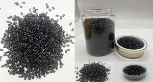 Ép phun phim thổi <span class=keywords><strong>masterbatch</strong></span> màu đen cho nhựa PP PE Pet PC ABS Polymer tàu sân bay nồng độ cao - Product Image 4