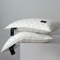 Oreiller de repos confortable et luxueux à motif gaufré pour le soutien du cou, personnalisable et lavable en machine, pour le commerce transfrontalier