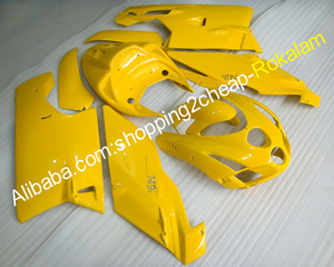 749 03 04 ABS <span class=keywords><strong>carenado</strong></span> para <span class=keywords><strong>Ducati</strong></span> <span class=keywords><strong>999</strong></span> 2003 2004 deporte Moto bicicleta amarillo carrocería carenados del mercado de accesorios de kit - Product Image 1