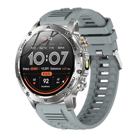 Direkt vom Hersteller: Neue AK82 Smartwatch mit 1,8 Zoll HD-Display, Bluetooth-Anruffunktion, IPX8, Herzfrequenz- und SpO2-Messung, Multi-Sport-Fitness, Schlafüberwachung, KI-Sprachsteuerung, Musikfunktion, Silikonarmband für Herren