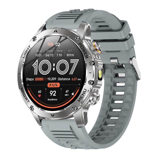 Direct Factory New Arrivals AK82 Smart Watch 1.8" HD BT Call IPX8 HR SpO2 Multi-Sport Fitness Sleep Tracker AI Voice Music