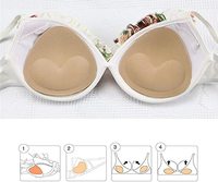 Inserts de soutien-gorge en silicone mat Skin-Fusion, coussinets mammaires réutilisables anti-reflets, coussinets adhésifs US DOW Bio-Gel pour maillots de bain