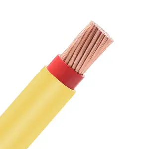 Cable de cobre de alambre rígido multitrenzado de doble piel BVV cable eléctrico de cable de alta calidad