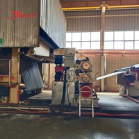 Mesin Kertas Kraft Bergelombang 2400mm Kualitas Terbaik, Lini Produksi Daur Ulang Kertas Bekas untuk Pabrik Kertas