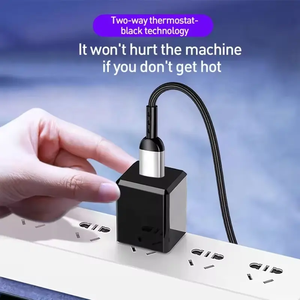 60 Wát Chất lượng cao LED Sạc Nhanh 1.2m USB C Cáp 3A sạc nhanh cáp dữ liệu với Type-C 5A phẳng cáp thiết kế - Product Image 2