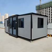 Abri d'urgence pour l'aide humanitaire de 10 pieds, à déploiement rapide, modulaire, préfabriqué, extensible, maison conteneur temporaire