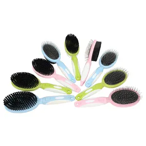 Factory Wholesale Custom Logo Single Double Sided Cat Needle Massage Hair Brush Dog Pet Grooming Brush