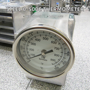 सभी खाद्य ग्रेड स्टेनलेस स्टील 0-500c बिमटल तापमान नियंत्रक ओम/गंध अनुकूलन योग्य आईपी 65 550 मिमी जांच - Product Image 2