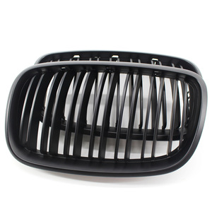 Parrilla Delantera BMW E70, Negro Mate, Doble Línea, Plástico ABS, 2007-2013 - Product Image 4
