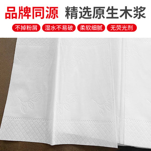 Serviettes en papier publicitaires personnalisées en boîte pour restaurants, hôtels, bars – Utilisation pratique - Product Image 3