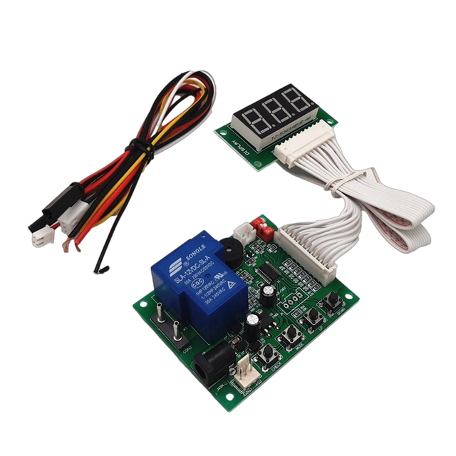 JY-172 3-Digit Countdown Control Board-Coin-Operated Electronic Timer E763