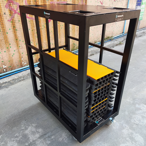 क्मार्क स्टील 2ch 4ch 5ch केबल रक्षक परिवहन वाहक ट्रॉली केबल रैंप कवर कार्ट - Product Image 5