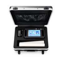 Kit de testeur de qualité de l'eau multi-paramètres portable avec étui de transport rigide, équipement professionnel de test de l'eau pour utilisation sur le terrain