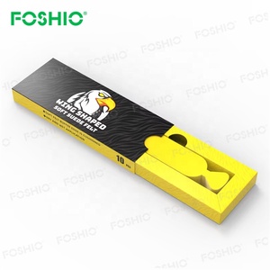 Dụng cụ dán phim cách nhiệt ô tô Foshio, gồm gạt nhựa, miếng đệm và 10 miếng vải nỉ - Product Image 2