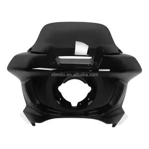 Black Front Headlight Fairing Windshield Fit For Harley LOW RIDER ST FXLRST 1YXZ 22-23