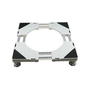 Réfrigérateur mobile <span class=keywords><strong>à</strong></span> deux portes pour <span class=keywords><strong>machine</strong></span> <span class=keywords><strong>à</strong></span> <span class=keywords><strong>laver</strong></span>, alimentation manuelle - Product Image 1