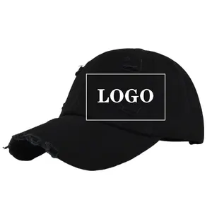 2024 neu zjm Sport Snapback 5-Panel montiertes benutzerdefiniertes Logo Snapback unstrukturiert beschädigt gewaschen Baseballkappen Hüte