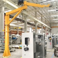 Grue à flèche articulée pliable 125kg 200kg 300kg 500kg avec télécommande intelligente pour levage de roulements de moteur au sol