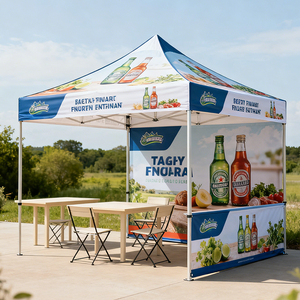 Gazebo Personalizado <span class=keywords><strong>6x3</strong></span>, Carpa <span class=keywords><strong>Plegable</strong></span> Comercial para Exteriores 20x10, Carpa Resistente 10x20, Toldos 3x3 para Eventos - Product Image 6