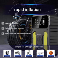 Pompe à air électrique intelligente pour vélos, mini pompe à air portable sans fil pour pneus de vélos de montagne et de route