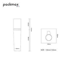 30ml premium quality glass bottle with pump — for lotion, <b>foundation</b>, and serum. Cosmetic packaging - Product Image 3