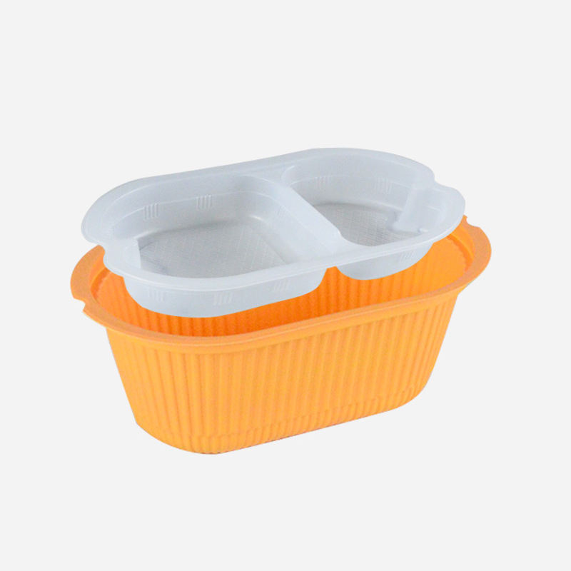 Boîte orange avec doublure