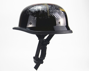 Casco Retro DE CARA abierta Precio al por mayor Soporte para cascos de Motocicleta sin rostro Vintage de alta calidad personalizados Cascos Para <span class=keywords><strong>Moto</strong></span> - Product Image 4