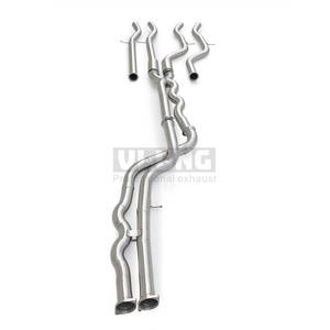 Tube d'échappement intermédiaire pour <span class=keywords><strong>BMW</strong></span> <span class=keywords><strong>M3</strong></span> M4 F80 F82 F83 S55 3.0T 2015-2019 – Tube central haute performance pour tuning automobile - Product Image 1