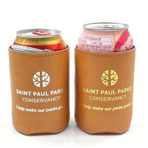 Funda Aislante de Neopreno para Latas de 330 ml, de Cuero PU de Alta Calidad - Product Image 4