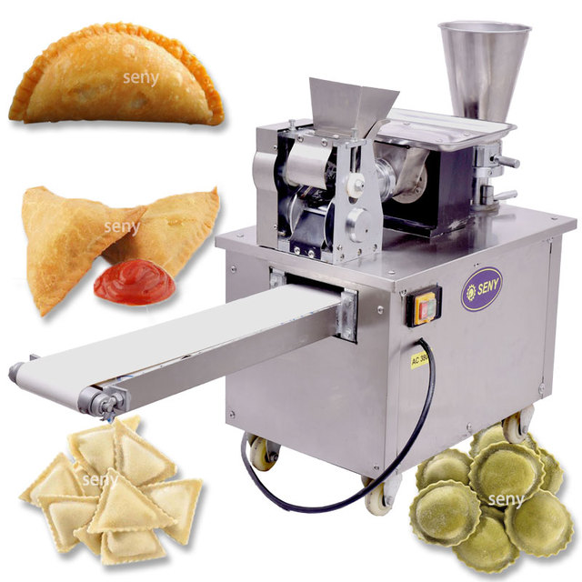 Stainless Steel Automatic Big Empanada Samosa Dumpling Making Machine