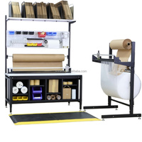Estación de Empaque Modular DETALL Diseñada para Empaque en Almacenes con Estantes, Cajones y Organización de Herramientas, Fabricante OEM