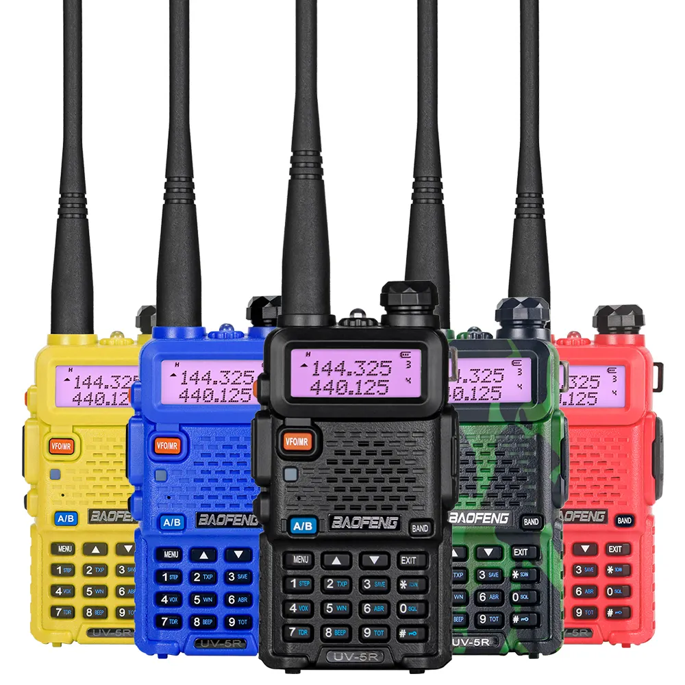 BaoFeng bf-uv5r Dual-band VHF UHF Handheld Radio long range walkie talkie